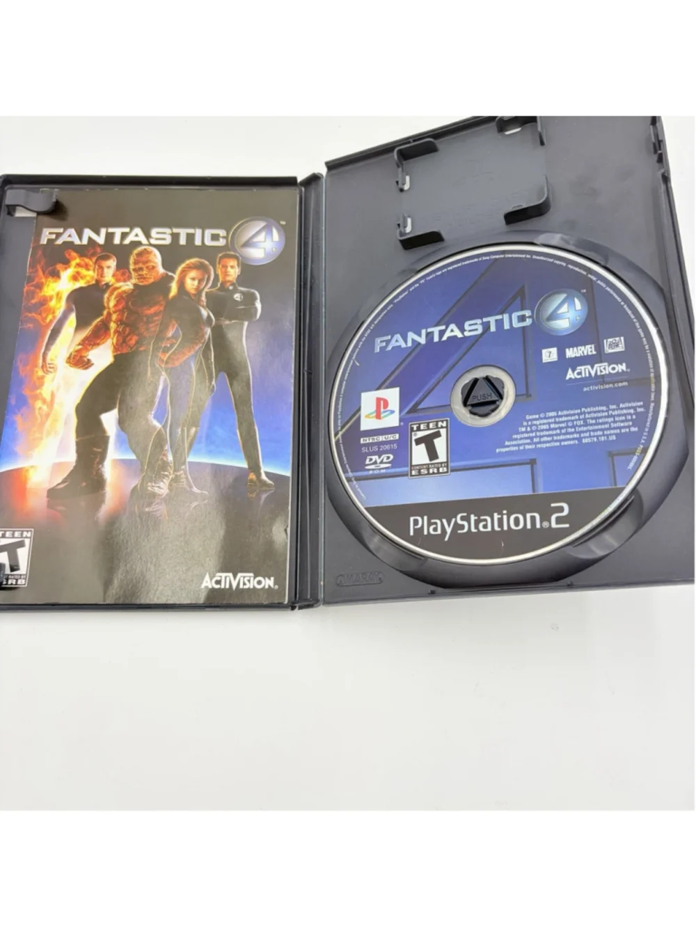 MARVEL FANTASTIC 4 Sony PlayStation 2 PS2 Complete CIB